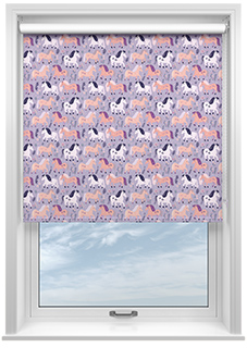 Pony Pals, Lilac - Roller Blind